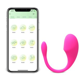 Rechargeable Pink Vibrating Egg