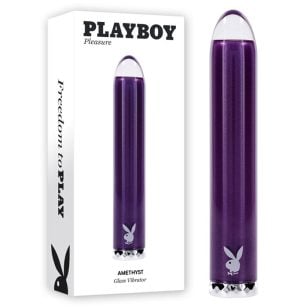 Transform your intimate moments into a luxurious, captivating experience with the Amethyst Acai Vibrator.