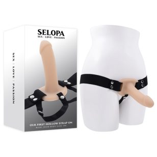 Hollow penile prosthesis for men