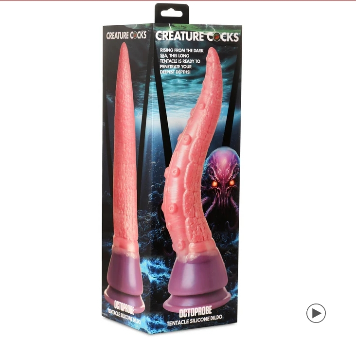 Dildo monstre Octo-tentacules – Fantaisie abyssale et sensations intenses.