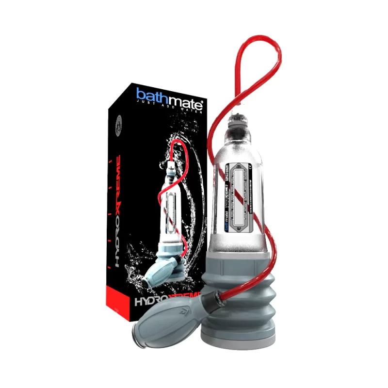 Découvrez l’HydroXtreme7 de Bathmate, la pompe à pénis la plus performante de la gamme.