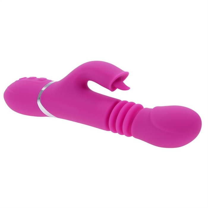 Vibrateur double action étanche et submersible pour un plaisir sans limites, même sous la douche ou dans le bain