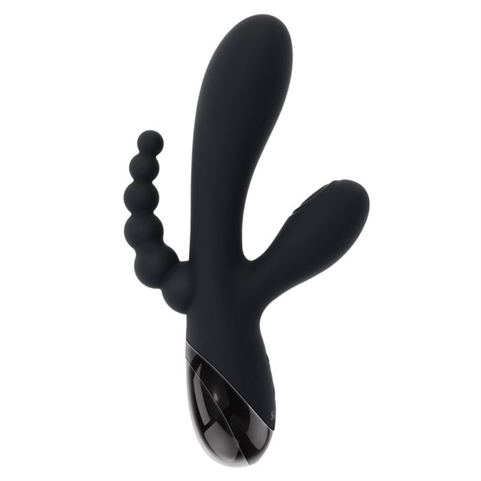 Vibrateur pour femme noir de première qualité.