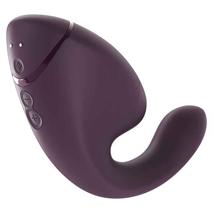Womanizer Duo 2 Mauve operating button.
