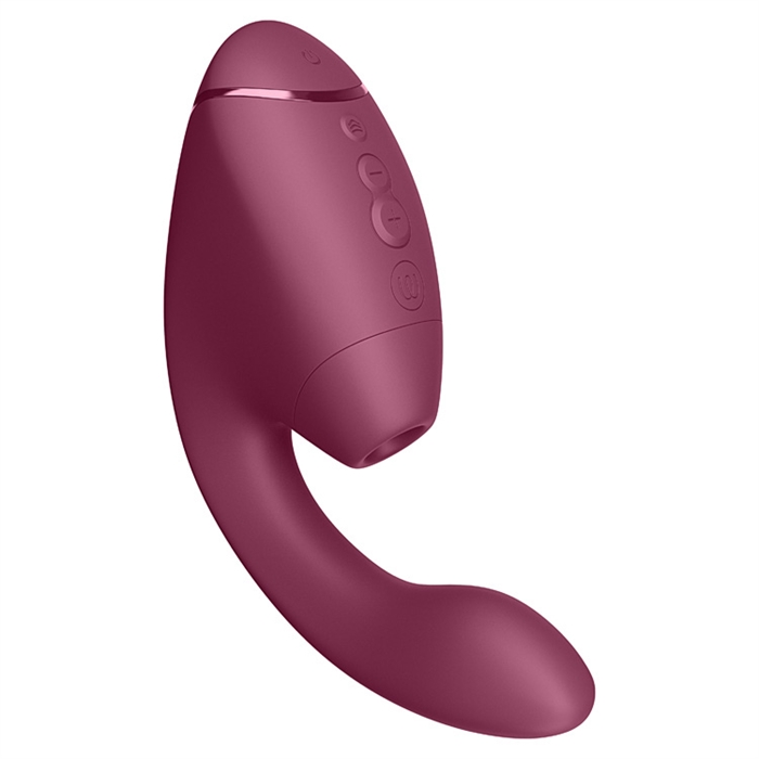 Moteurs indépendants : utilisez la succion clitoridienne et la stimulation du point G ensemble ou séparément du Womanizer rose.
