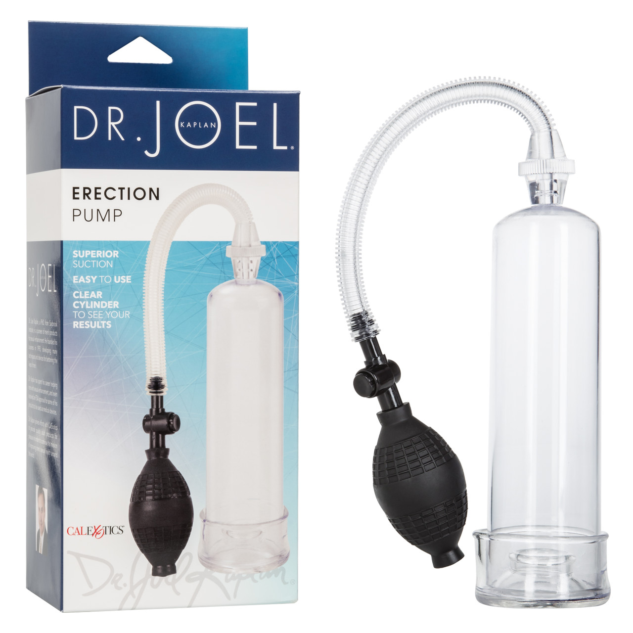 Discover the Dr. Joel Kaplan® erection pump, a precision instrument designed to naturally enhance your sexual performance.
