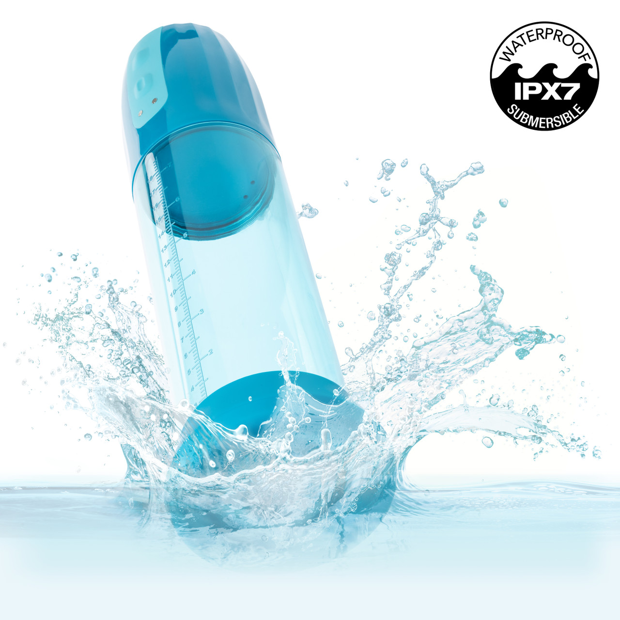 IPX7 waterproof design allows for unrestricted use, whether in the shower or bath.