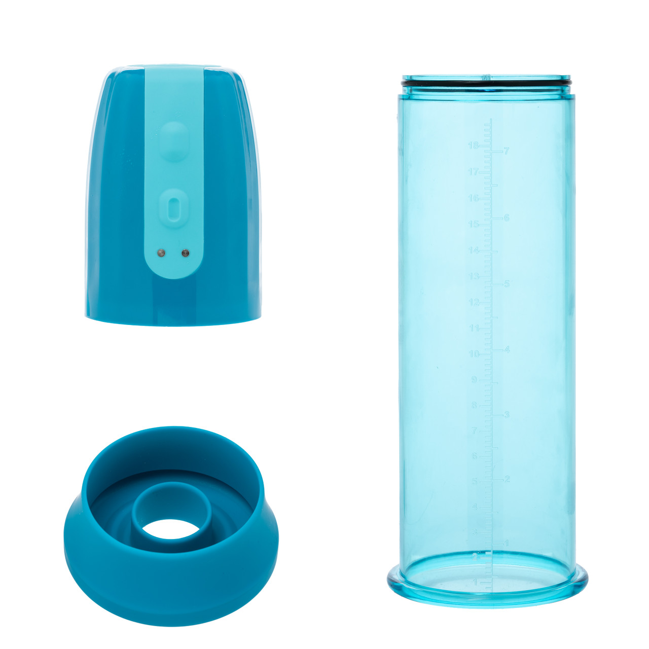 The device can be completely disassembled for quick and hygienic cleaning.