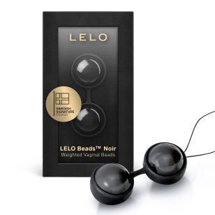 Luna Beads Black Kegel Balls