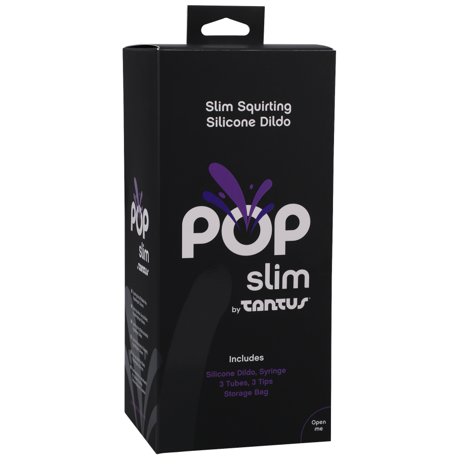 Polyvalent et discret, le dildo qui éjacule POP Slim de TANTUS est idéal pour explorer de nouvelles sensations.