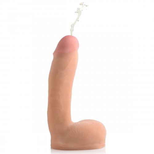 Dildo qui éjacule de 8 pouces, conçu pour offrir un plaisir immersif et des sensations proches du réel.
