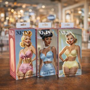 Gamme de masturbateur Xkin Pinup Petite