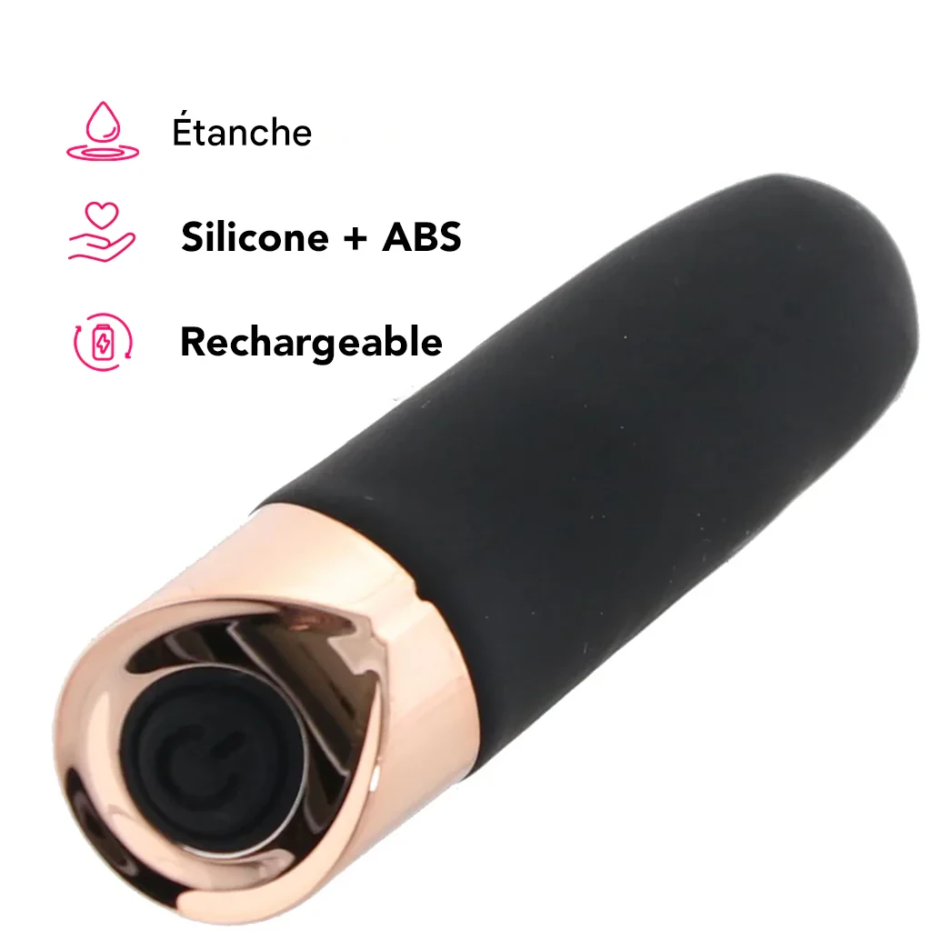 Ce vibromasseur de type balle allie design raffiné, puissance surprenante et simplicité d’utilisation.