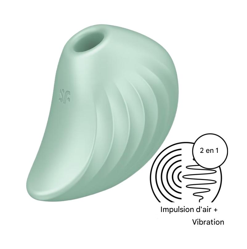 Dive into the heart of intimate well-being with the Pearl Diver clitoral stimulator.