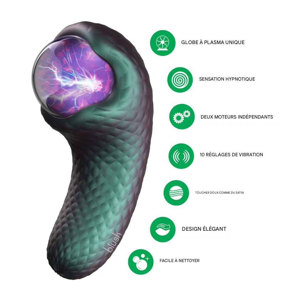 Unleash your deepest desires with the Enchanted Snake Vibrator from Temptasia.