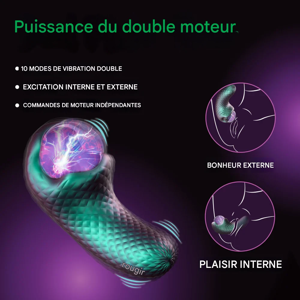 The Enchanted Snake Vibrator is more than just an accessory, it is a portal to a universe of sensory pleasure.