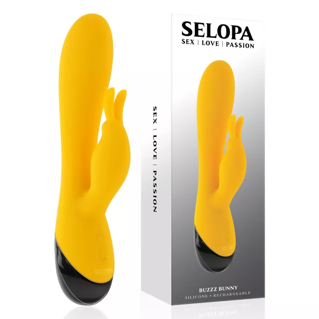 Vibrateur double action Buzzz Bunny – Double stimulation intense du point G et du clitoris.