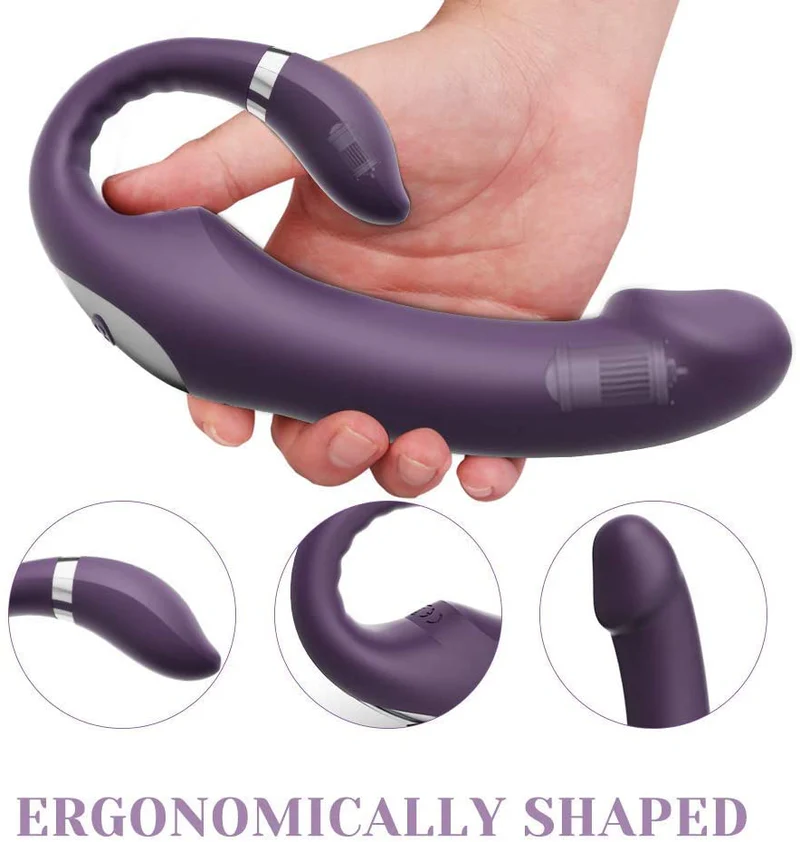 This rechargeable vibrator was designed to help you relax and feel free.