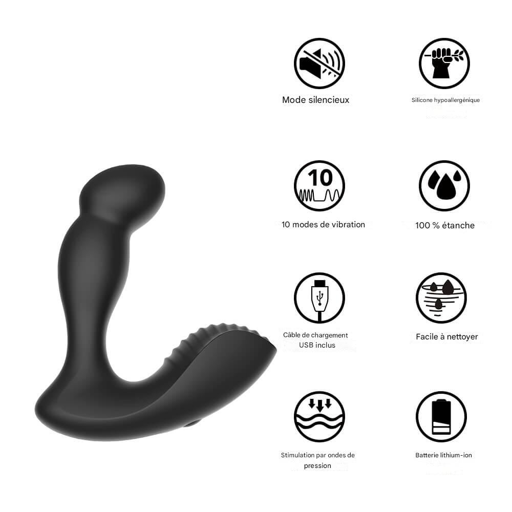 Discover a new dimension of intimate well-being with the Dr. Q. prostate vibrator.