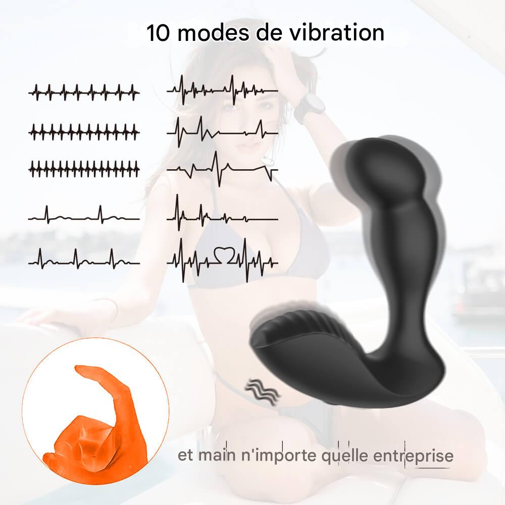 The Dr. Q prostate vibrator was designed to reach the prostate with precision.