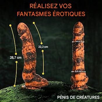 Fabriqué en silicone de qualité supérieure, le dildo Creature Cocks Sabretooth est hypoallergénique.