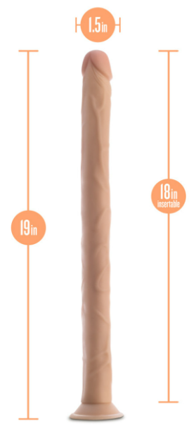 Dildo Dr. Skin 19 pouces – Image 4