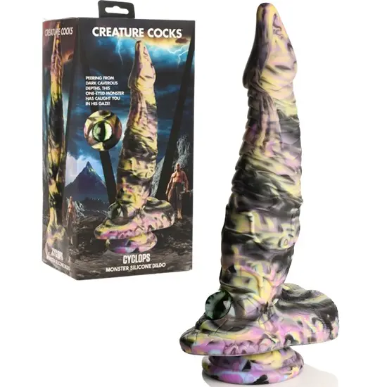 Dildo Monstre Cyclope – Fantaisie mythique et sensations envoûtantes.