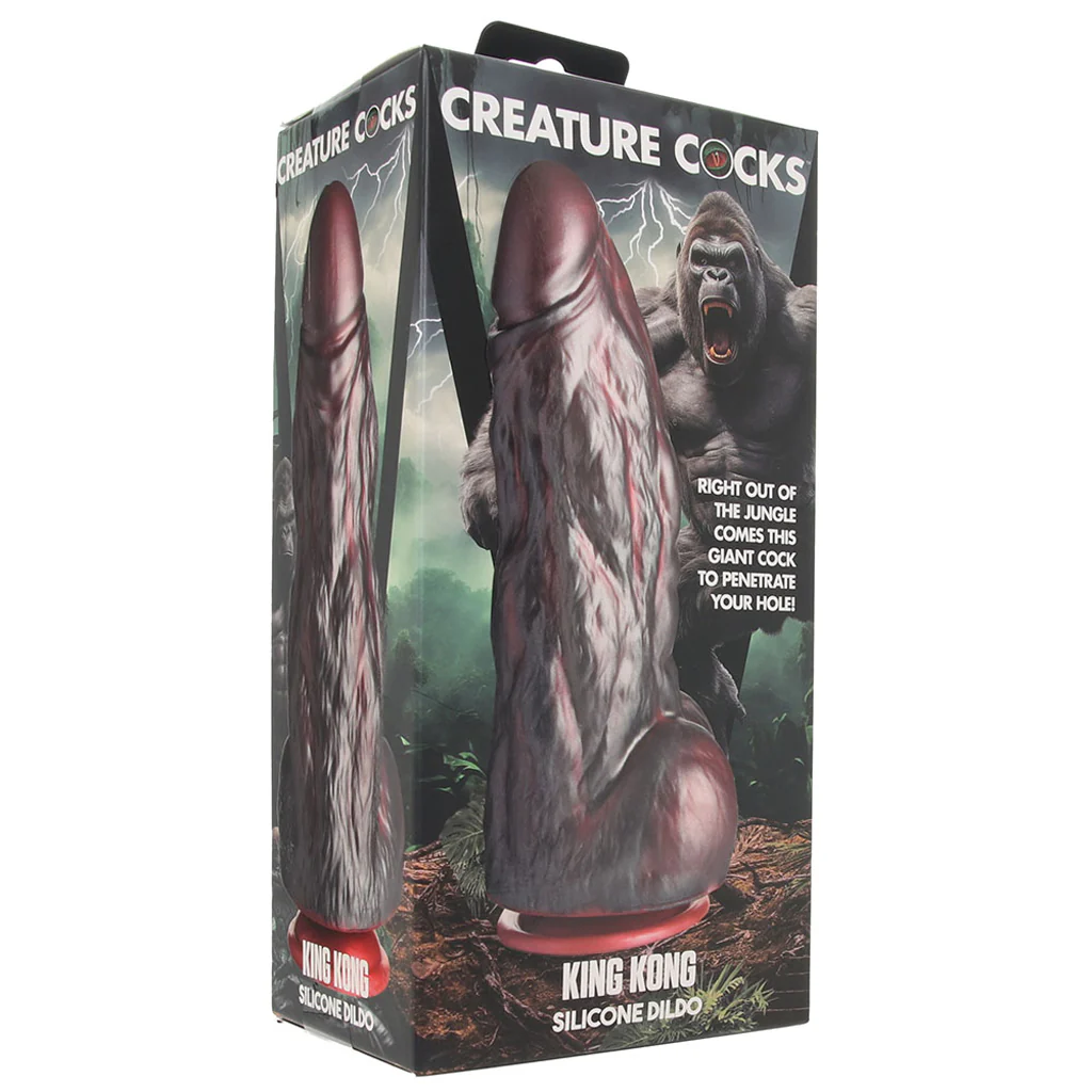 Le dildo monstre King Kong brille par sa grande polyvalence.