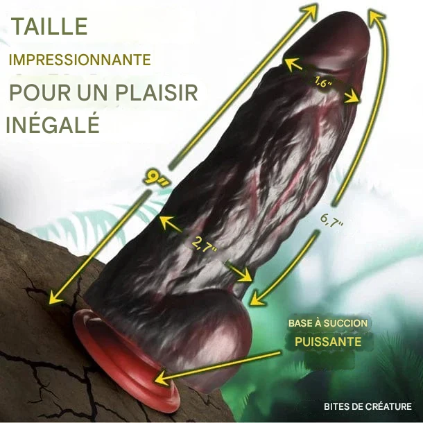 Pour les amateurs de sensations puissantes et assumées, le Dildo Monstre King Kong.