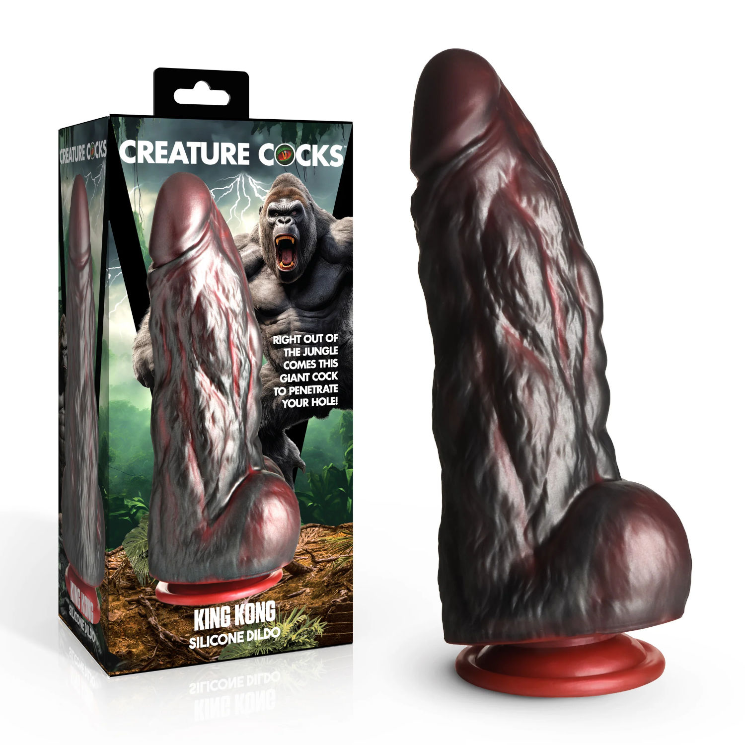 Dildo Monstre King Kong – Puissance brute, design inhumain et sensations extrêmes.
