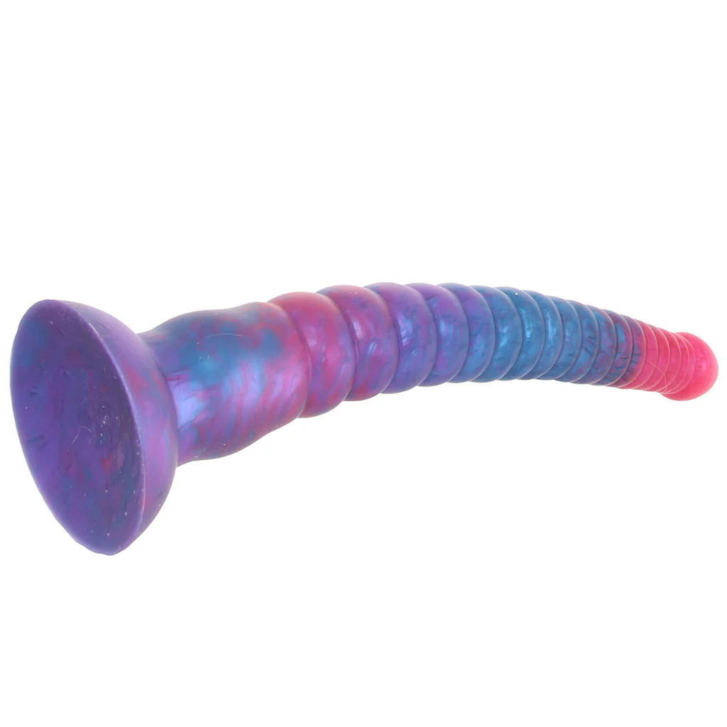 Dildo empilé bleu et rose – Image 4