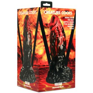 Vulcan silicone dildo—Volcanic power and extreme sensations.