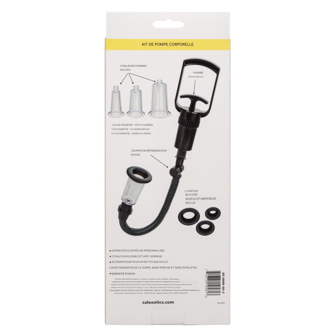 Kit de pompe pour femme Boundless s’adapte à vos envies et à votre morphologie pour une expérience confortable.