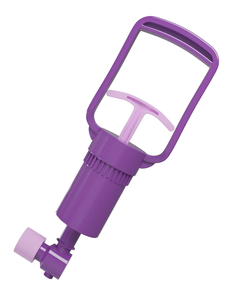 The transparent suction cup adapts perfectly to intimate areas and creates an optimal seal.