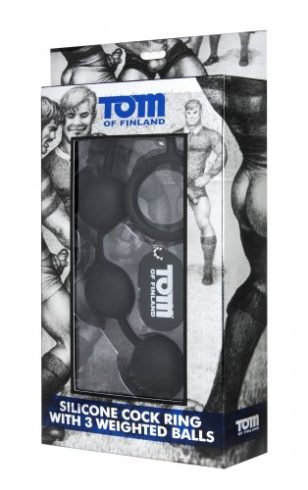 Tom of Finland avec 3 boules lestées