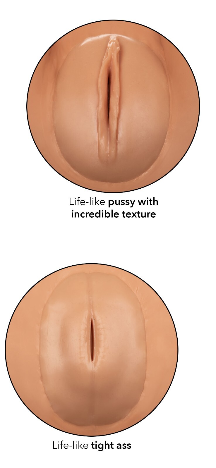 La poupée gonflable Naughty Neighbor séduit par son format taille réelle, qui renforce immédiatement la sensation de présence et de réalisme.