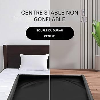 PVC noir épais et durable : protection + tranquillité d’esprit du matelas de jeu gonflable Fist It.