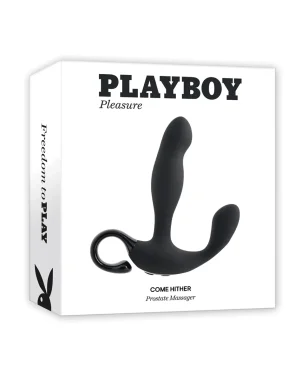 Playboy Come Hither Prostate Vibrator – Targeted Stimulation, Remote Control, and Controlled Pleasure.