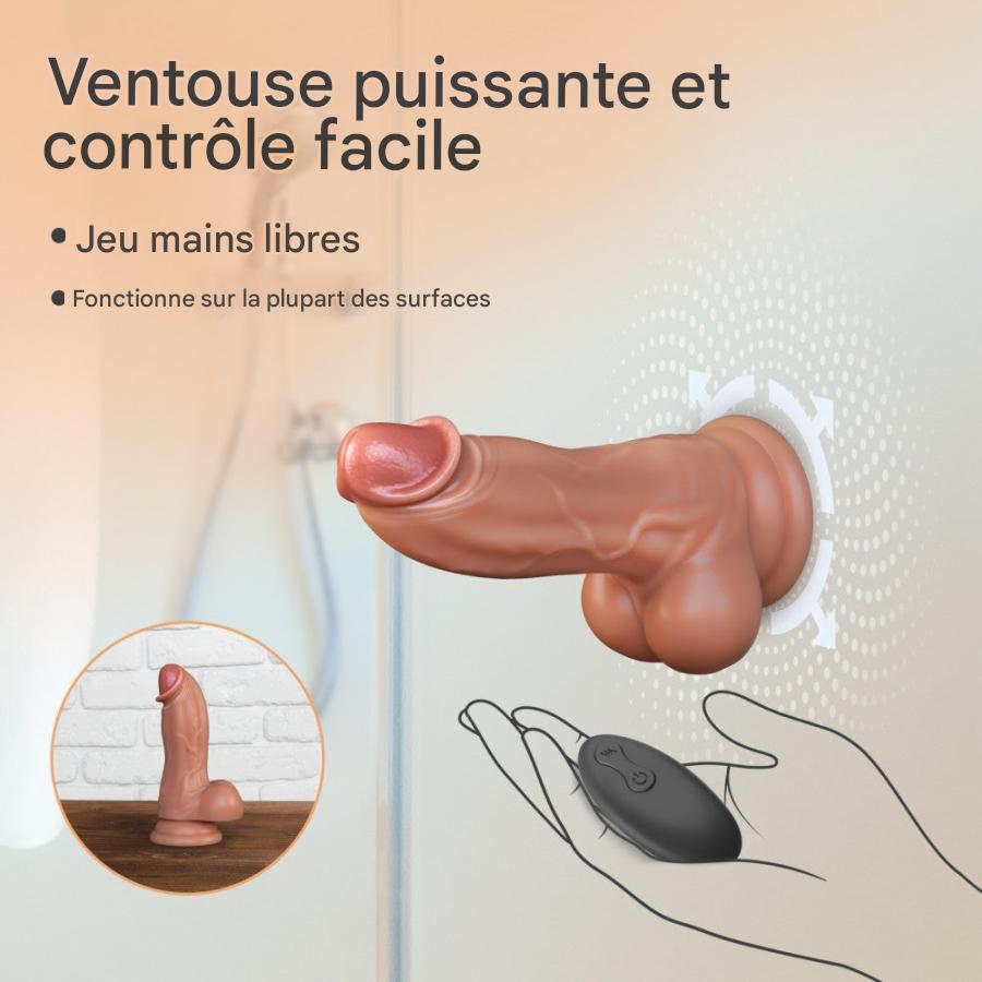 Dr. Brody is equipped with a wireless remote control.