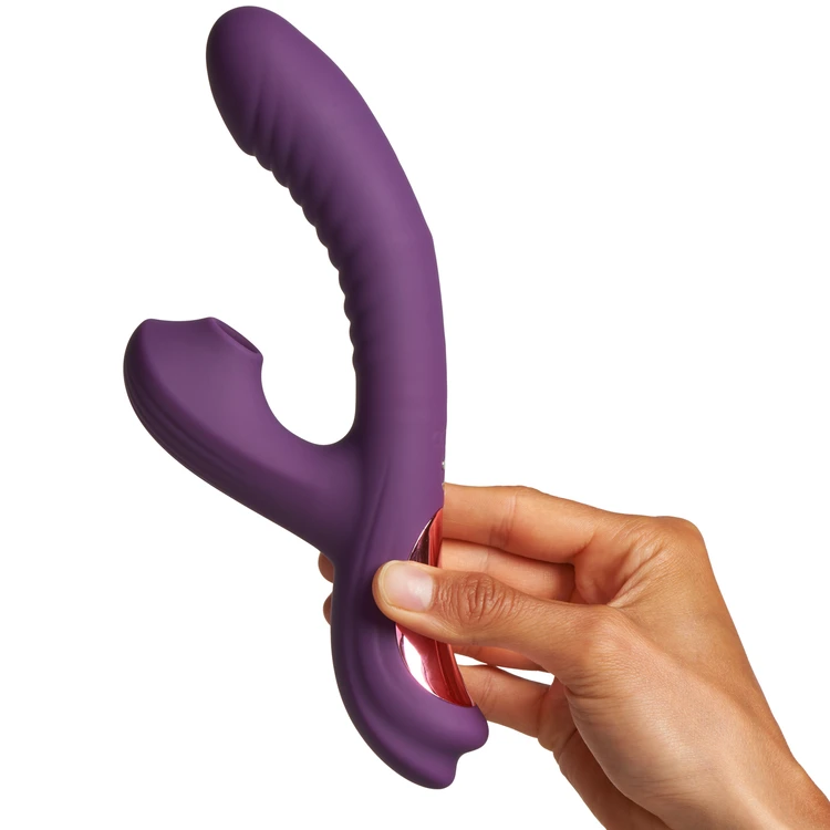 The vibrator naturally follows the body's movements, while maintaining excellent control.