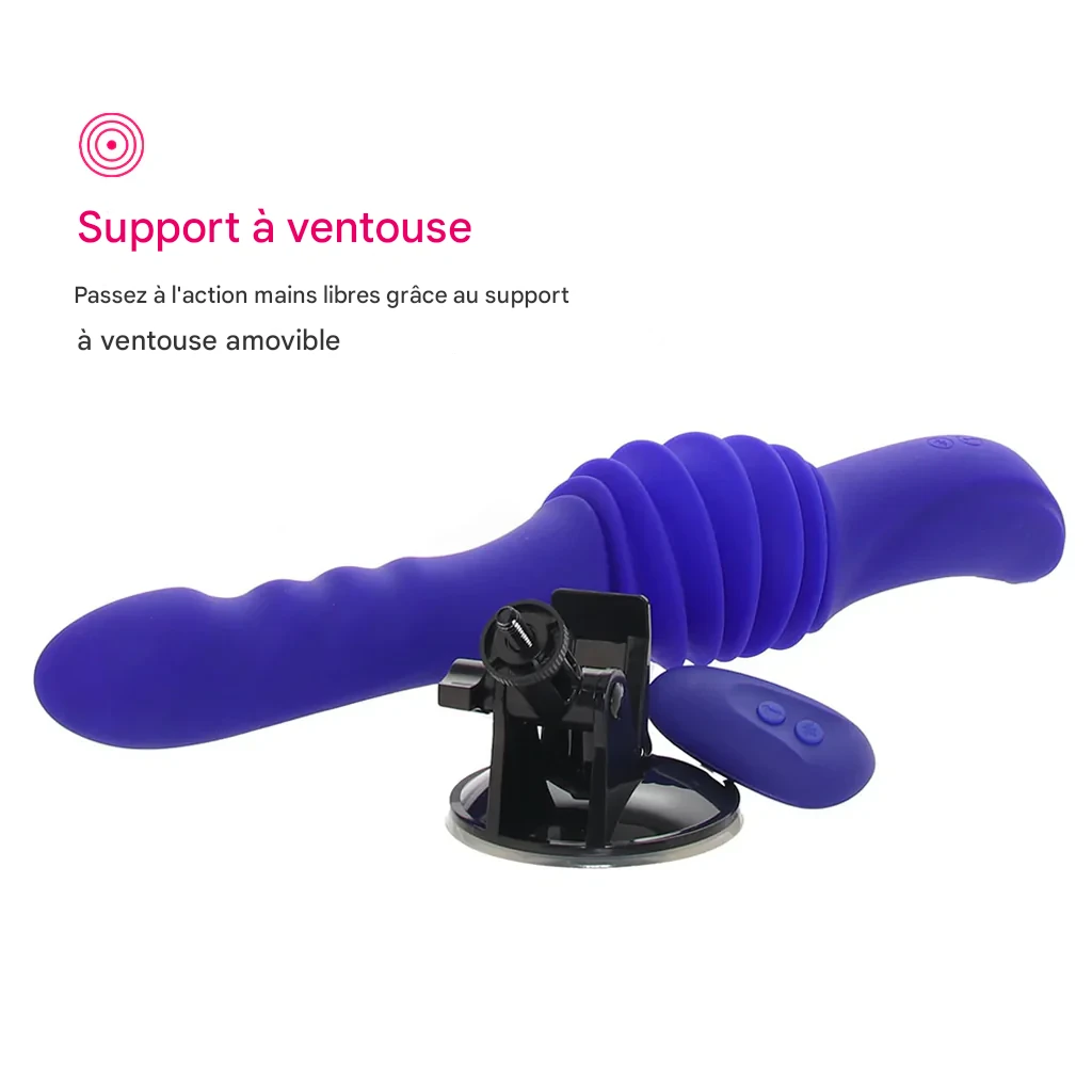 Remote control or direct control: it's up to you with the Overdrive remote control vibrator.