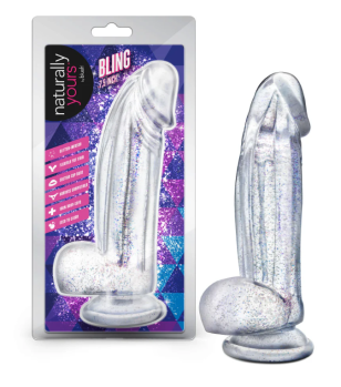 Dildo Bling Sparkling Clear