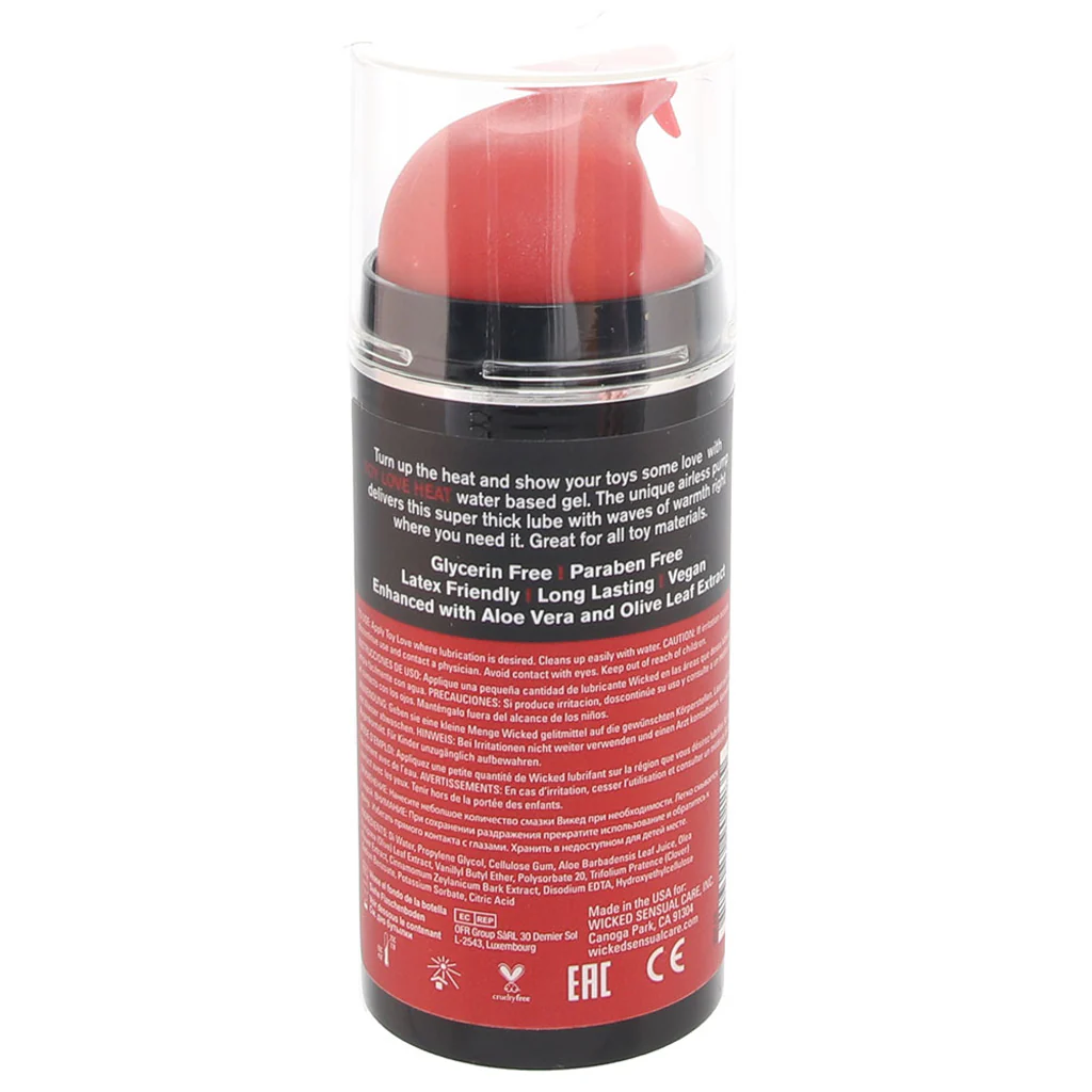 A warming lubricating gel inspired by sensory pleasure.