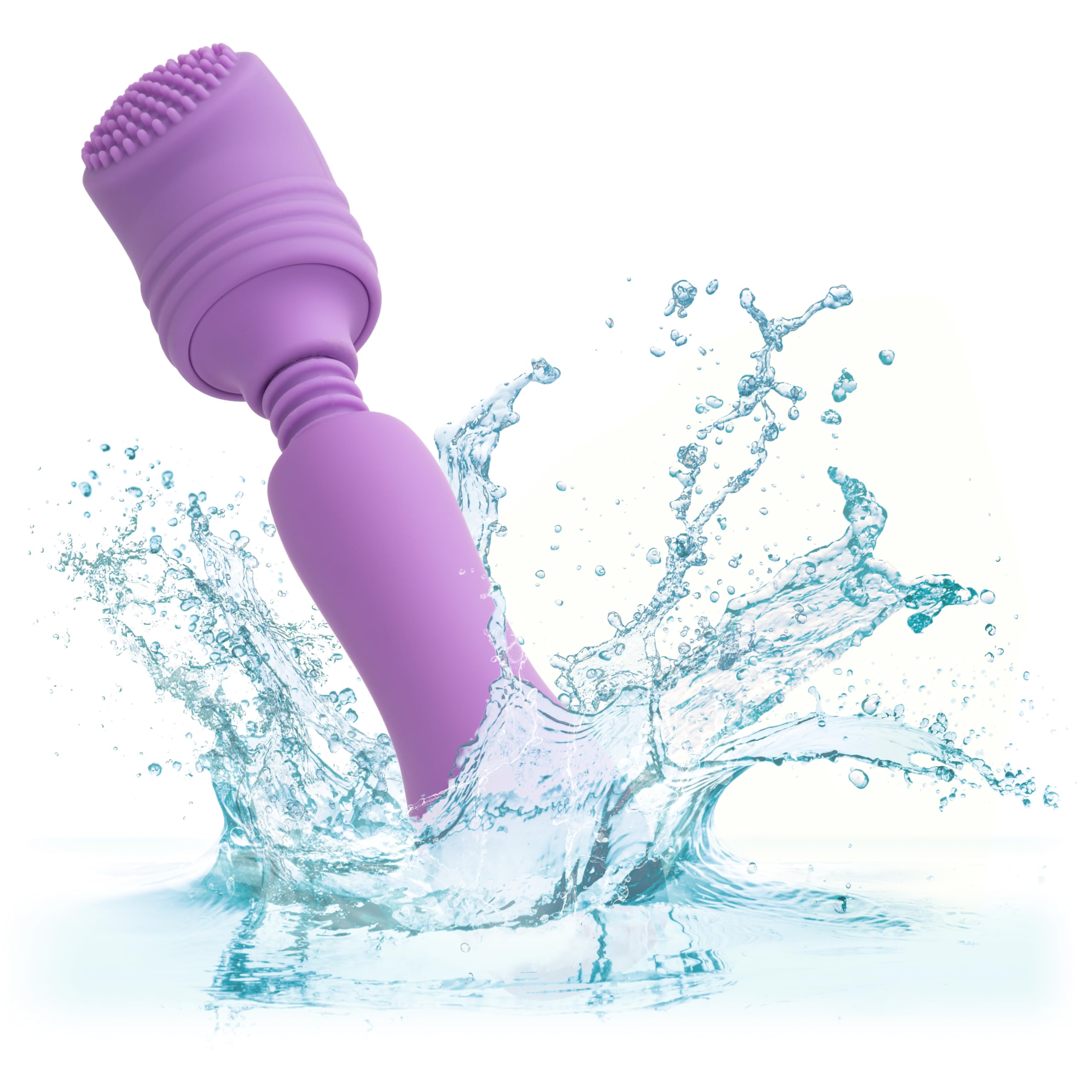 An IPX7 waterproof massager for underwater play.