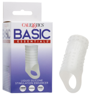 Basic Essentials Silicone Penis Sleeve