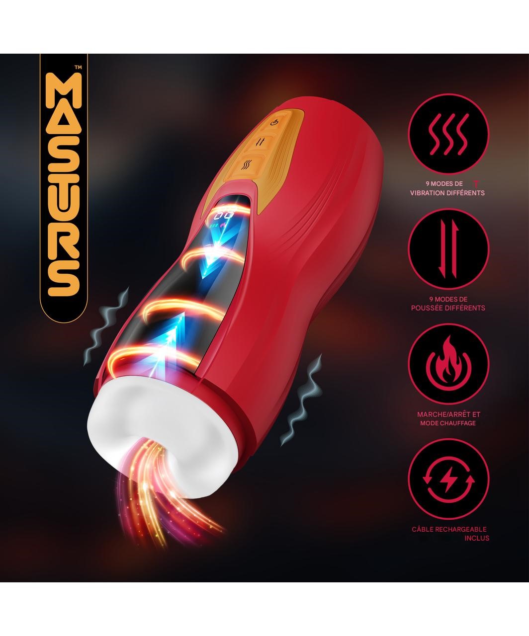 The Solara Fire Sorceress is designed to remain simple to use, even when the intensity increases.