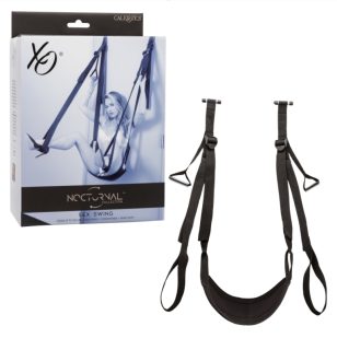 94 Adjustable door swing with padded seat, support straps and reinforced support.