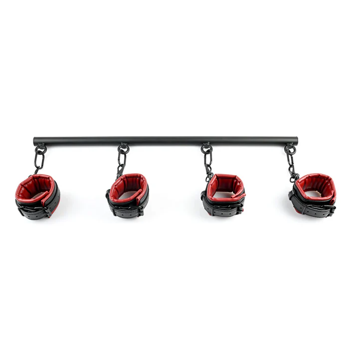 This kit includes a solid 24.75-inch (63.75 cm) spreader bar.