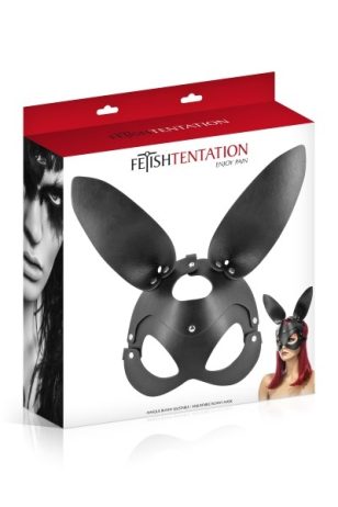 The FT adjustable faux leather rabbit mask is perfect for creating a more mysterious look.
