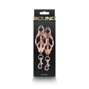 C3 Rose Gold Nipple Clamps